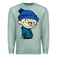 Seafoam calvin Premium Sweatshirt - linhVisuals
