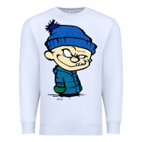 White calvin Premium Sweatshirt - linhVisuals