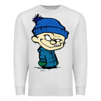 Oatmeal Heather calvin Premium Sweatshirt - linhVisuals