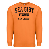 Carrot womens sea girt new jersey nj vintage sports design black design v nec Premium Sweatshirt - linhVisuals
