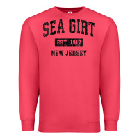 Cardinal womens sea girt new jersey nj vintage sports design black design v nec Premium Sweatshirt - linhVisuals