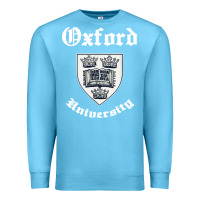 Ocean Blue vintage oxford university 80s 90s Premium Sweatshirt - linhVisuals