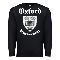 Black vintage oxford university 80s 90s Premium Sweatshirt - linhVisuals