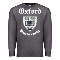 Charcoal Heather vintage oxford university 80s 90s Premium Sweatshirt - linhVisuals