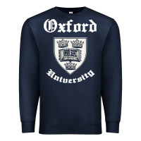 Navy vintage oxford university 80s 90s Premium Sweatshirt - linhVisuals
