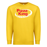Lemon pizza king cowboy Premium Sweatshirt - linhVisuals