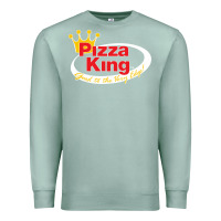 Seafoam pizza king cowboy Premium Sweatshirt - linhVisuals