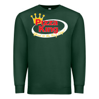 Sports Green pizza king cowboy Premium Sweatshirt - linhVisuals