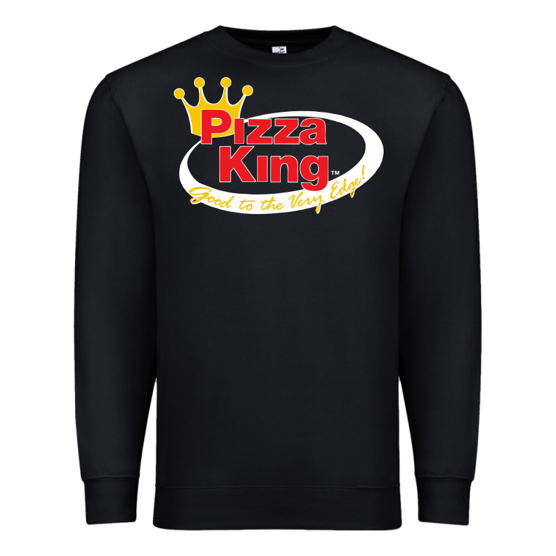 Pizza King Cowboy Premium Sweatshirt by linhVisuals | Teevron
