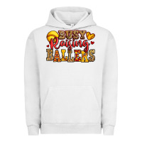 Pigment Lunar Rock busy raising ballers softball Urban Hoodie - Jasminsmagicworld