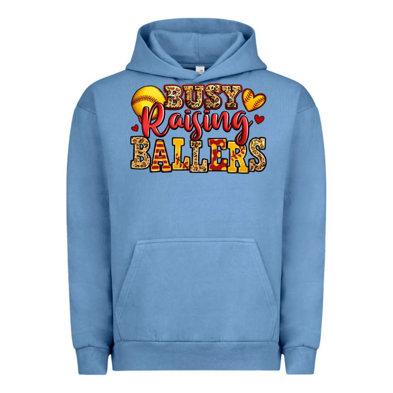 Busy Raising Ballers Softball Urban Hoodie by Jasminsmagicworld | Teevron