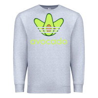 Heather Grey newavocado originals three stripes Premium Sweatshirt - linhVisuals