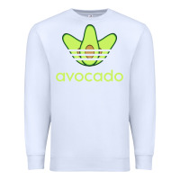 White newavocado originals three stripes Premium Sweatshirt - linhVisuals