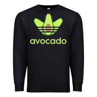 Black newavocado originals three stripes Premium Sweatshirt - linhVisuals