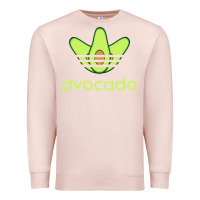 Pale Pink newavocado originals three stripes Premium Sweatshirt - linhVisuals