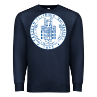 Navy eastern illinois university seal Premium Sweatshirt - linhVisuals