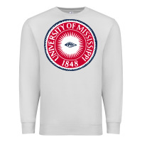 Dove Grey university of mississippi seal Premium Sweatshirt - linhVisuals