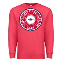 Cardinal university of mississippi seal Premium Sweatshirt - linhVisuals