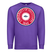 Purple university of mississippi seal Premium Sweatshirt - linhVisuals
