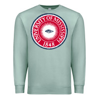 Seafoam university of mississippi seal Premium Sweatshirt - linhVisuals