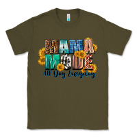 Army Green Mama mode all day everyday  Mother's Day Classic Tee - CowGirlArtShop
