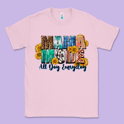 Mama Mode All Day Everyday  Mother's Day Classic Tee Designed By Cowgirlartshop