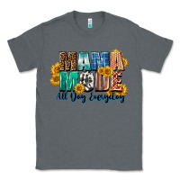 Charcoal Heather Mama mode all day everyday  Mother's Day Classic Tee - CowGirlArtShop