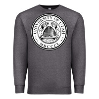Charcoal Heather university of utah seal Premium Sweatshirt - linhVisuals