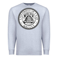 Heather Grey university of utah seal Premium Sweatshirt - linhVisuals