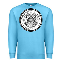 Ocean Blue university of utah seal Premium Sweatshirt - linhVisuals