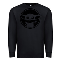 Black newbaby yoda 01 Premium Sweatshirt - linhVisuals