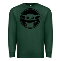 Sports Green newbaby yoda 01 Premium Sweatshirt - linhVisuals