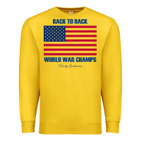 Lemon newback to back world war champs back Premium Sweatshirt - linhVisuals