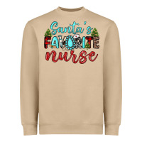 Mushroom santa s favorite nurse Heavyweight Sweatshirt - JahusDesignShop