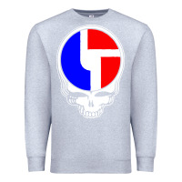 Heather Grey the disco biscuits best Premium Sweatshirt - linhVisuals