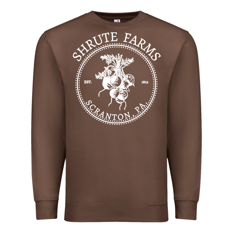 Shrute Farms Original Premium Sweatshirt by linhVisuals | Teevron