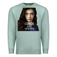 Seafoam Lorde Premium Sweatshirt - linhVisuals