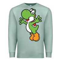 Seafoam yoshi Premium Sweatshirt - linhVisuals