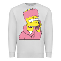 Dove Grey newbart simpson camron Premium Sweatshirt - linhVisuals