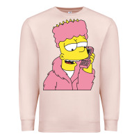 Pale Pink newbart simpson camron Premium Sweatshirt - linhVisuals