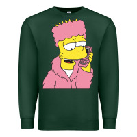 Sports Green newbart simpson camron Premium Sweatshirt - linhVisuals