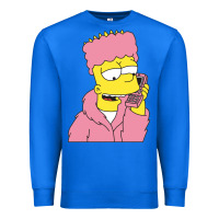 True Royal newbart simpson camron Premium Sweatshirt - linhVisuals