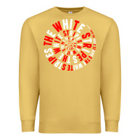Antique Gold White Stripes Premium Sweatshirt - linhVisuals