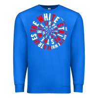 True Royal White Stripes Premium Sweatshirt - linhVisuals