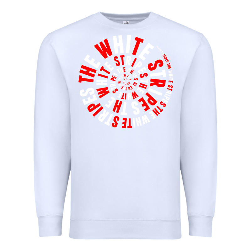 White Stripes Premium Sweatshirt by linhVisuals | Teevron