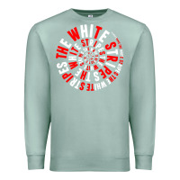 Seafoam White Stripes Premium Sweatshirt - linhVisuals