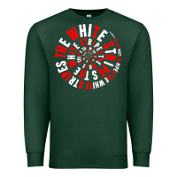 Sports Green White Stripes Premium Sweatshirt - linhVisuals