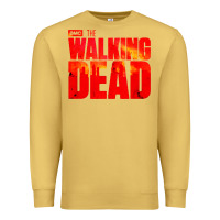 Antique Gold the walking dead blood Premium Sweatshirt - linhVisuals
