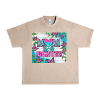 French Oak Mom Is A Fighter Tumbler Urban Heavy Tee - BundleAndBundleShop