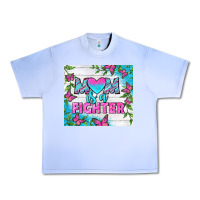 Grape Ice Mom Is A Fighter Tumbler Urban Heavy Tee - BundleAndBundleShop